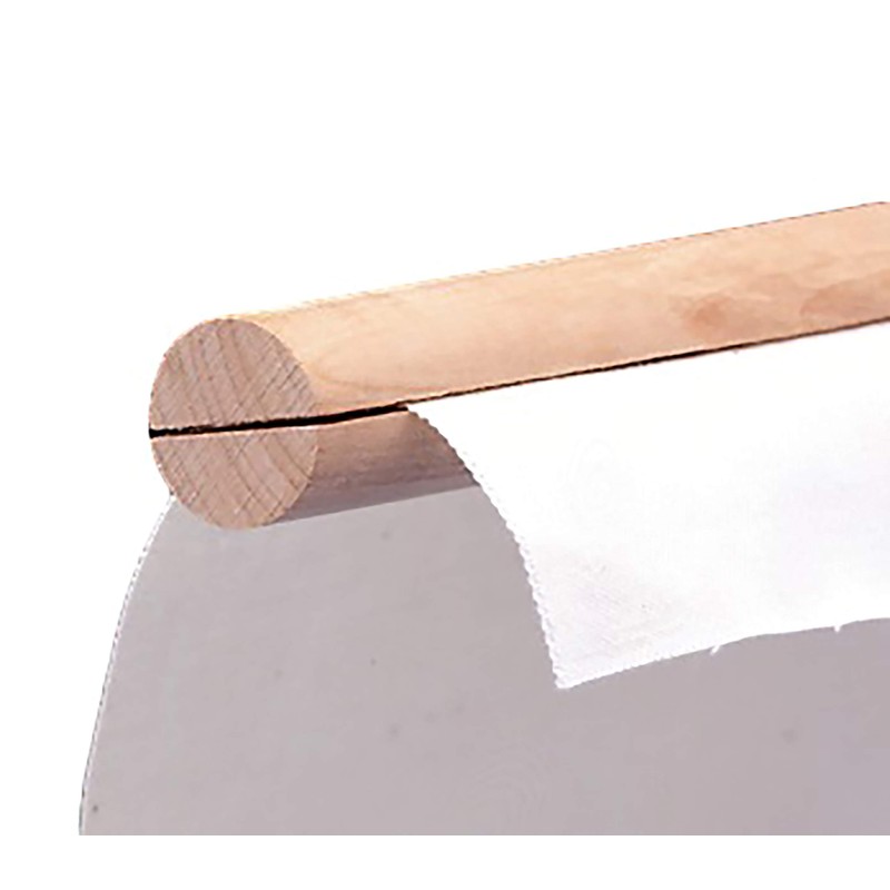 Edmunds Frank A Split Rail Scroll Frame 6"X12", Beige