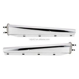 OEM 30 Inch Stainless Steel Straight Mud Flap Hanger Semi Truck Trailer Accessories 2PCS 1SET Bolt Space 2"Specification: bolt spacing:2"
