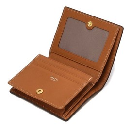 Hazzys (신세계센텀점)브라운 로고패치 소가죽 반지갑 HIWA5E530W1 (SHINSEGAE CENTUM) Brown Logo Patch Cowhide Wallet HIWA5E530W1