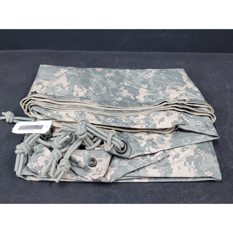 Army Military ACU Desert Sand Reversible Field Tarp Tarpaulin Survival