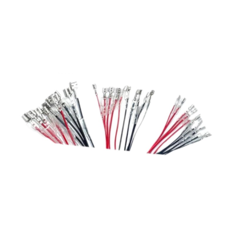 Ronyme 30 Pieces Female Spade Speaker Wire Connector with Insulating