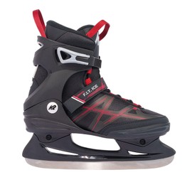 K2 F.I.T. Ice Mens Ice Skates/Black/Red / 7