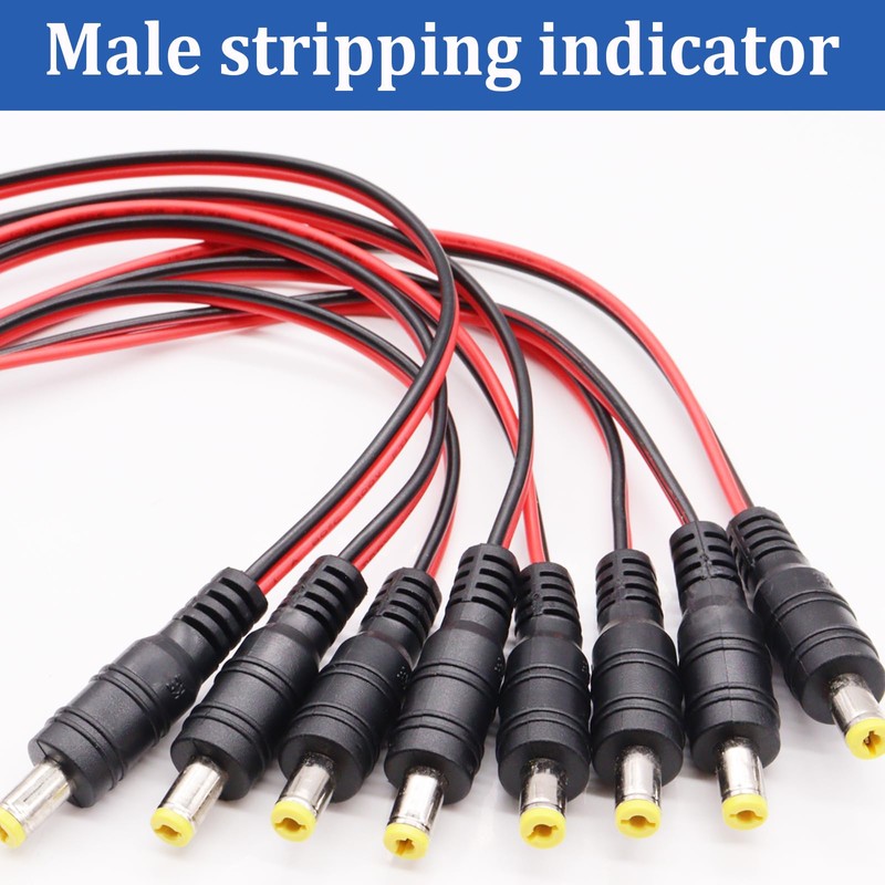 Seamaka 6pack 5.5 x 2.1 mm DC Power Jack Socket