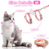 RTRTGS Rabbit Cat Harness with Lead, Adjustable Rabbit Lead, Cat
