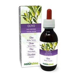 Olive (Olea europaea) Leaves Alcohol-Free Mother Tincture Naturalma | Liquid Extract Drops 120 ml | Food Supplement | Vegan