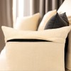 Encasa XO Chenille Cushion Covers Set of 2 | Natural
