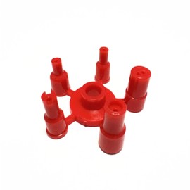 OuyiTrade ABS Plastic Gas Refill Adapter Compatible with Dupont Dunhil's Ronson Lighter Repair Kits, Red