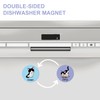 Dirty Clean Cat Dishwasher Magnet, 3.5 Inch Double Sided Dish