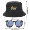 CLKDPNO SprunkeyBox Cute Cartoon Fisherman Hat, Beatbox Unisex Fisherman Cap,Beach