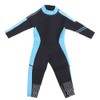 2.5mm Children Diving Wetsuit Kid Swimsuit for Snorkeling Drifting Swimmingblack