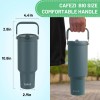 Vaso Térmico De 1.2l Acero Inoxidable Con Popote Y Calor/frí