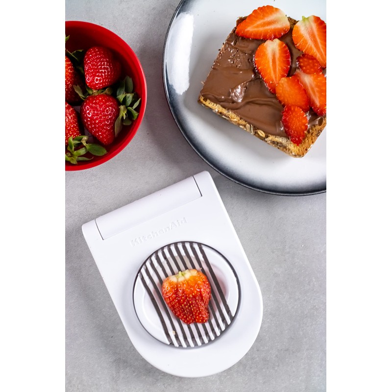 KitchenAid Stainless Steel Egg Slicer - White