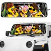 DaisyInner Windshield Sun Shade Compatible with Jeep Jk Jku Jl