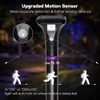 AURAXY LED Solar Powered Motion Sensor Pathway Lights, Battery Powered
