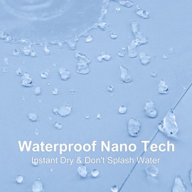 LEAGERA Mini Umbrella For Purse, Small Travel Umbrella Black Compact Waterproof Umbrellas for Rain, Suitable for Women&Girls Purse and Pocket