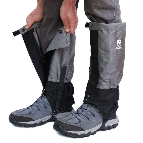 Pike Trail Waterproof Adjustable Leg Gaiters: for Hiking in Mud,