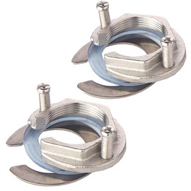 Faucet Fixing Tool Set, Anti-loosening Tap Fixing Nut Kitchen Bathroom Basin Fastener for 31mm/1.22in Single Hole Faucet (Stainless Steel)