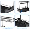 UINOFLE Under Sink Organizer, 2 Tier Under Sink Organizers and