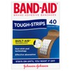 Band-Aid Waterproof Tough Strips 40 Pack |Non-stick pad technology| Strengthened