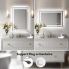 WTTY LED Bathroom Mirror 20"x 28" with Backlit and Front