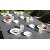 idea-station Gastro Plastic Plates Set of 6 21cm White Reusable