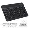 Slim Light Wireless Bluetooth Keyboard for Android IOS WIN Black