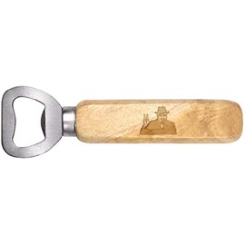 Azeeda 'Winston Churchill' Wooden Bottle Opener (BO00068556)