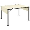 10 X 10ft Gazebo Replacement Canopy, UV Protection Pergola Shade