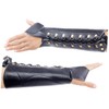 Kisangel Gloves for Men Archery Arm Guard Leather Forearm Protector