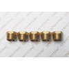 LTWFITTING Brass Pipe Hex Head Plug Fittings 3/4-Inch Male NPT