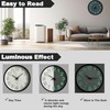Aerfas Night Light Wall Clocks - 12 Inches Clock with