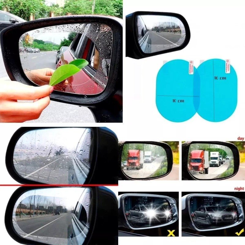 opcion regia 2 Micas Anti-empañante Espejos Laterales De Auto