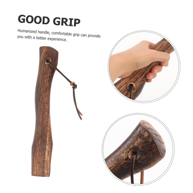 CAXUSD Wooden Axe Handle Replacement Hatchet Handle Comfortable Installation for