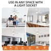 GEADI Screw in Ceiling Fan Light, Dimmable LED Ceiling Lamp