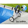 ALFORDSON Pool Cover Roller 8PCS Straps Kit Solar Swimming Pool