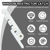 sourcing map Window Restrictor Latch Window Safety Lock Stopper, Limit