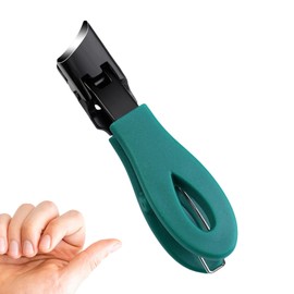 Toe Nail Clippers for Men,Large Opening Anti-Splash Nail Clipper - Heavy Duty Fingernail Trimmer Portable Toenail Cutter for Travel Household Seniors Salon Men Kids Elderly Women