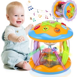 Baby Toy 1 Year Boy Girl Rotating Projector Baby Toy with Music/Light from 12 18 Months Children's Toy Gift from 1 3 Years Early Learning for Toddler