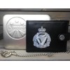 Klassek The Royal Irish Regiment Image Men Chain Wallet Real