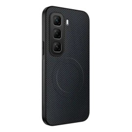 Funda Magnética Antigolpes Para Infinix Hot 60 Pro 4g - Dermatoglifos Fibra Rudo Uso                                                                  