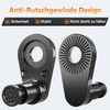 NICEDACK Bicycle Trailer Coupling 304 Stainless Steel Adapter, Adaptor Bicycle