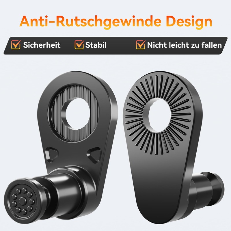 NICEDACK Bicycle Trailer Coupling 304 Stainless Steel Adapter, Adaptor Bicycle