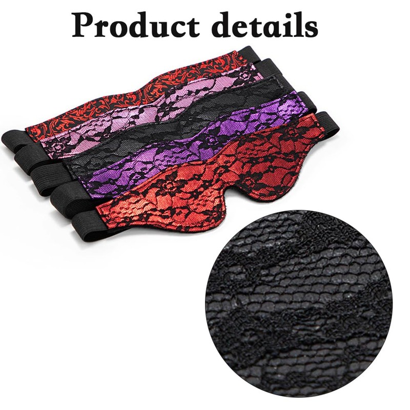 Satin Eye Mask, Soft Comfortable Silk Sleeping Cover Blindfold Tie
