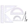 oxe Student Math Geometry Set,Drawing Compass 4 Inch and 6
