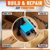 14 Pcs Pocket Hole Jig Kit for Woodworking – Aluminum