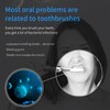 UV Toothbrush Sanitizer Toothbrush Holder Wall Mounted with Sterilizer and