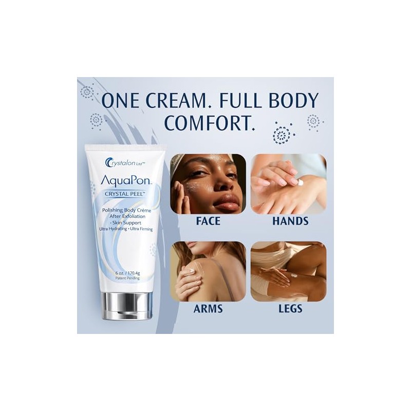 AQUAPON 6 OZ AFTER EXFOLIATION HYDRATING & FIRMING BODY CREME