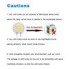 Makergroup 3W G8 LED Bulbs Dimmable 20W 25W 35W G8