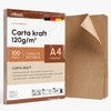 eliant. Carta Kraft A4 120 g 100 Fogli Avana per