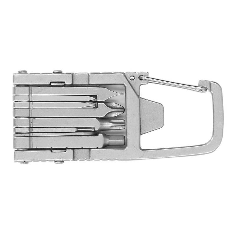 Keychain Multitool 12 in 1 Folding Multi Tool Stainless Steel